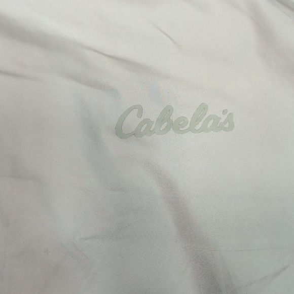 Cabela's Jacket Mens 2XL Beige Windbreaker Gorpcore Outdoor Hunting Athletic‎ - Picture 10 of 11